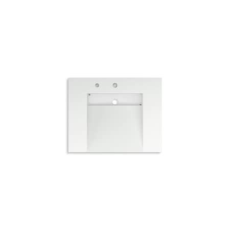 Kohler 30In Wall-Mount Lavatory System In Miami White 81029-BSS-KEH